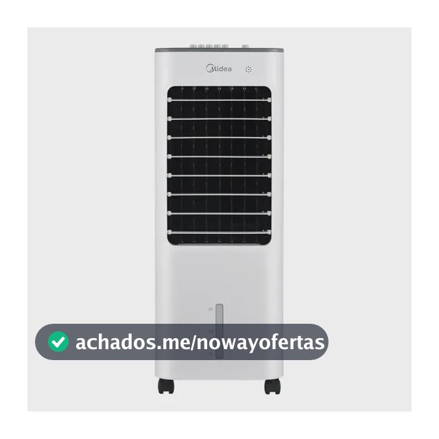 Climatizador de Ar Frio 5l Midea Branco e Cinza 220V Acm52