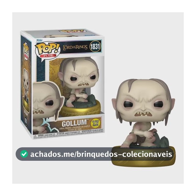 Senhor Dos Anéis Boneco Pop Funko Gollum #532