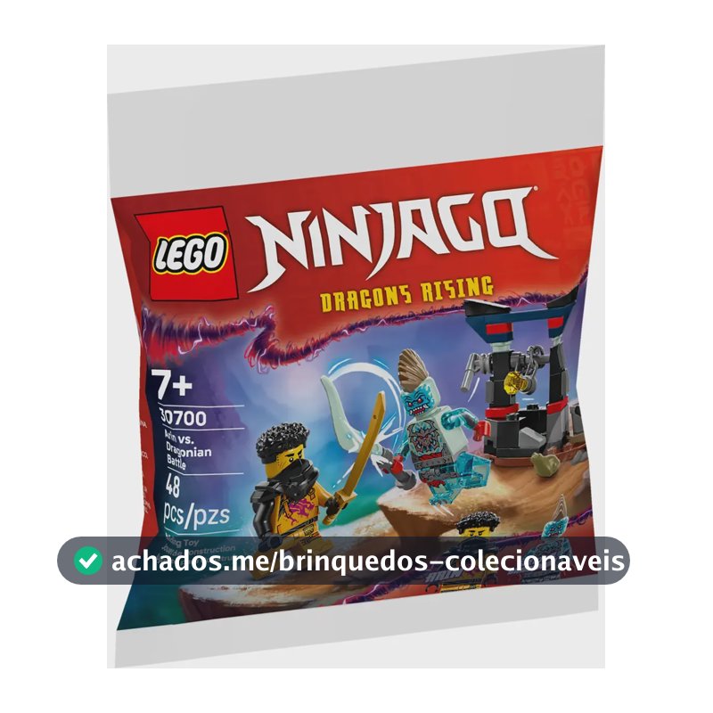 Bolsa plástica Lego Ninjago Battle Arin Vs Dragonid 30700 - 48 unidades 48 Arin