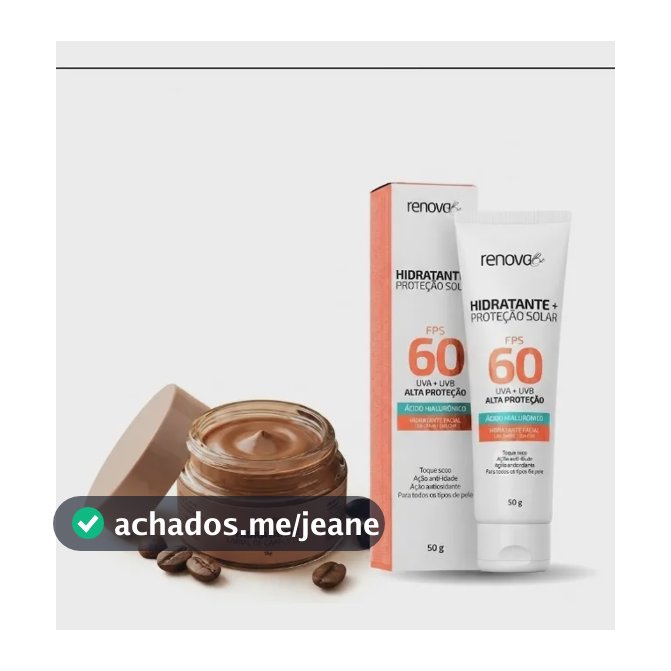 Kit Hidratate Solar Fps 60 + Hidratante Labial Renova Be Todo Tipo De Pele Dia