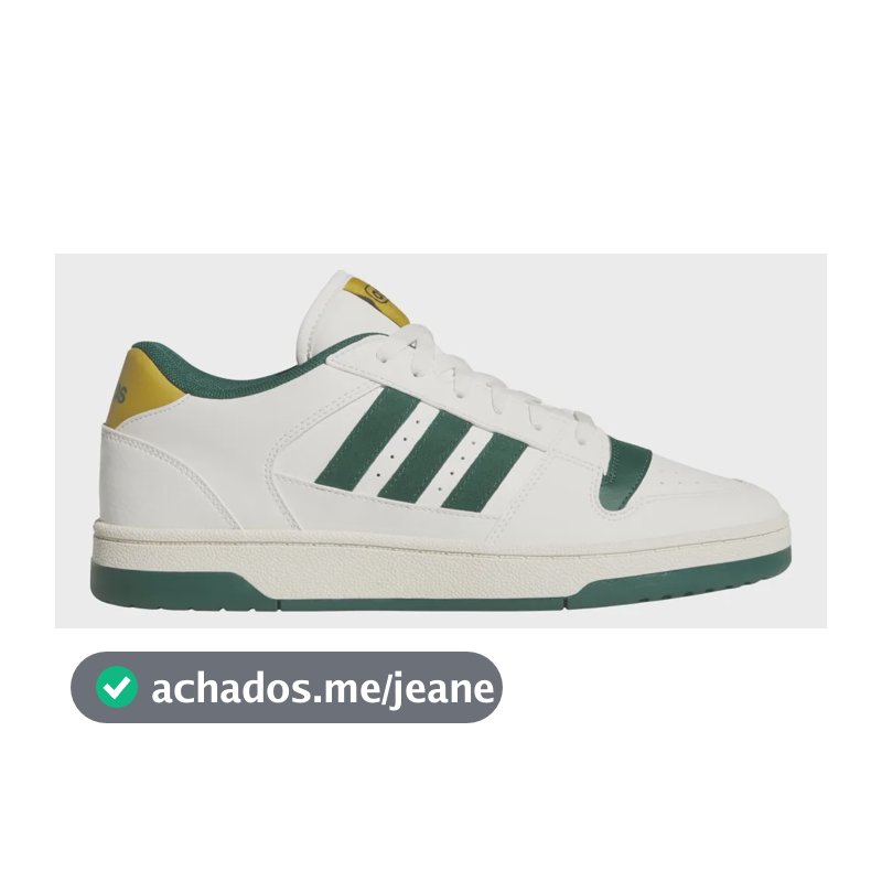 Tênis Masculino Break Start adidas Branco Liso 41 Br