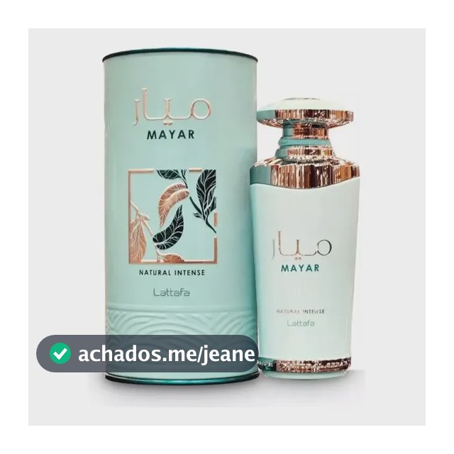 Perfume Árabe Lattafa Mayar Natural Intense - Feminino - 100