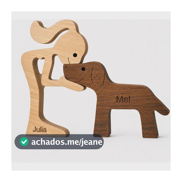 Escultura De Madeira Pelos Pets - Escolha A Raça Do Seu Pet!