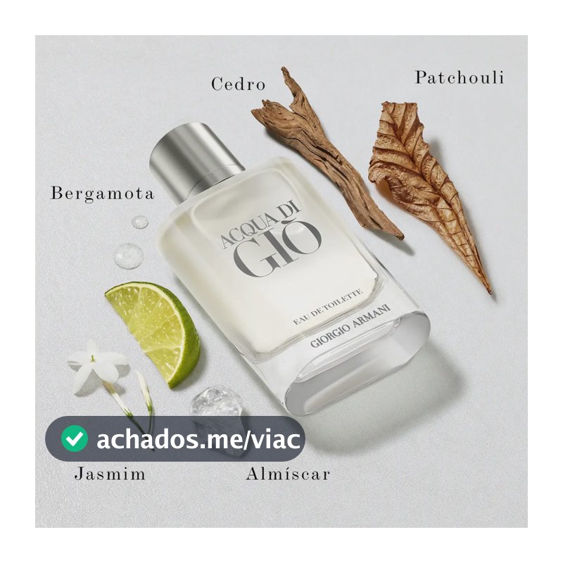 Armani Beauty Perfume Masculino Acqua Di Giò Eau de Toilette 100ml