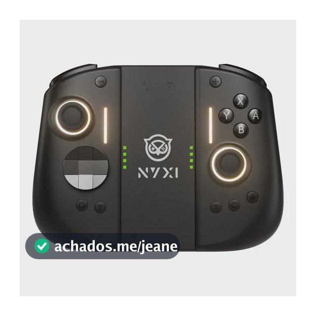 Controle Nyxi Hyperion 3 Para Nintendo Switch Preto