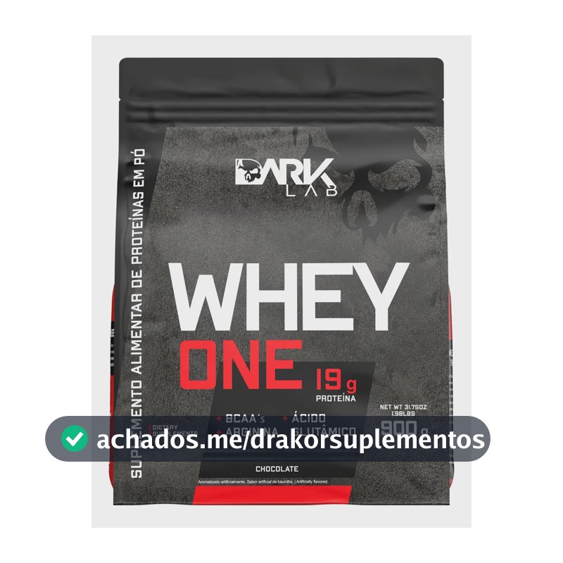 Proteína Dark Lab Premium One Whey Protein em pó sabor Chocolate x 900g
