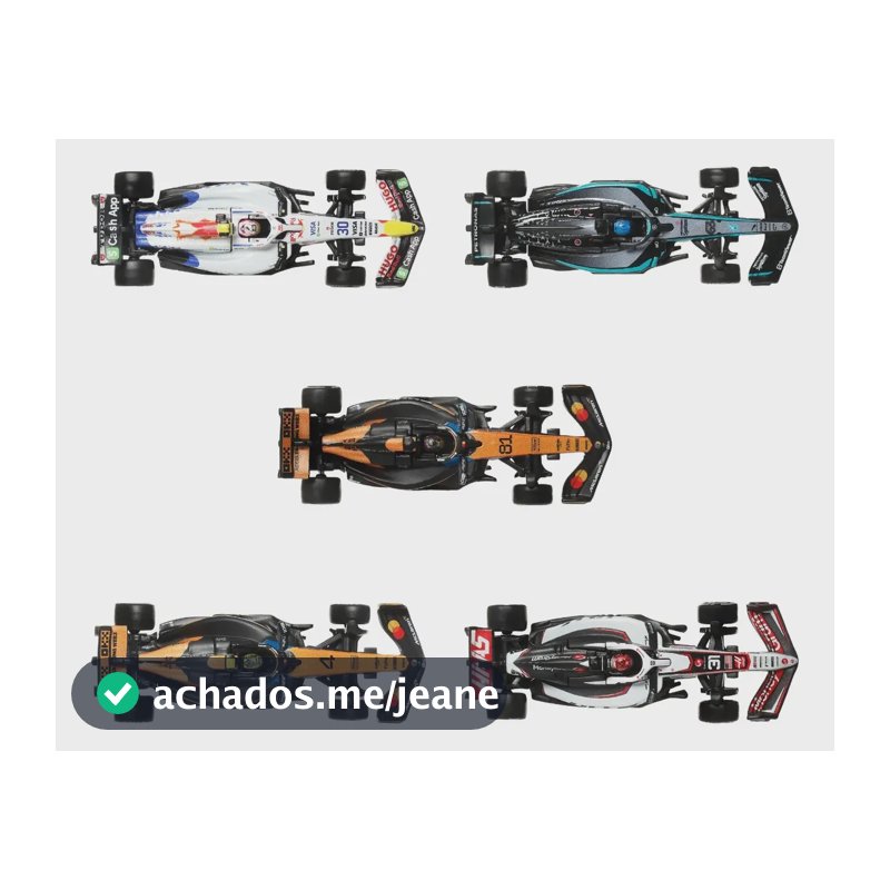Hot Wheels F1 Mercedes - Kimi Antonelli Carrinho Coleção Multicolor
