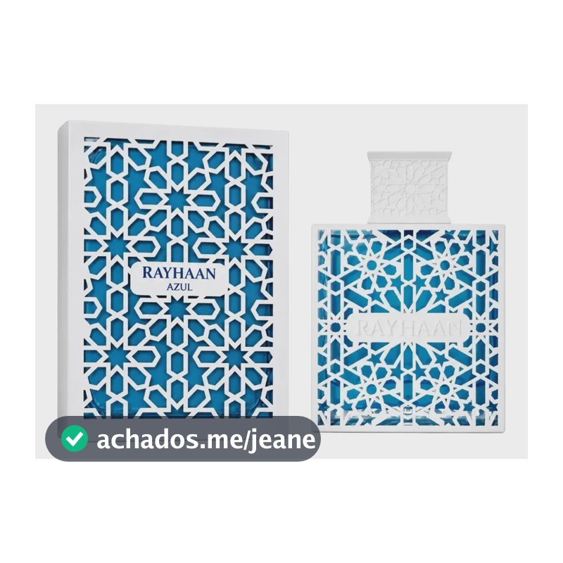 Rayhaan Árabe Azul Edp Edp Para Masculino