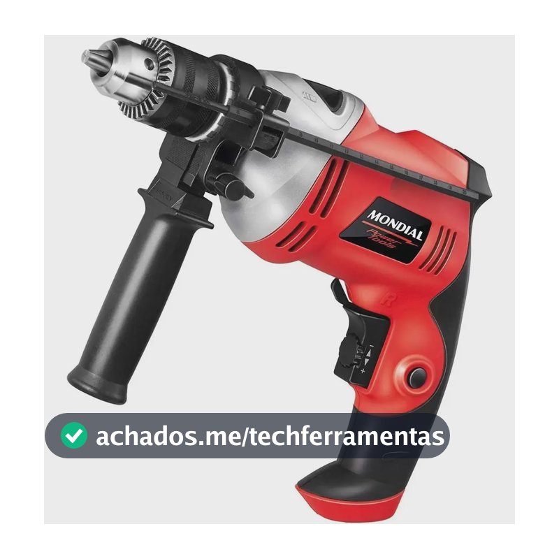 Furadeira Elétrica de impacto 13mm 750w Mondial FFI-05