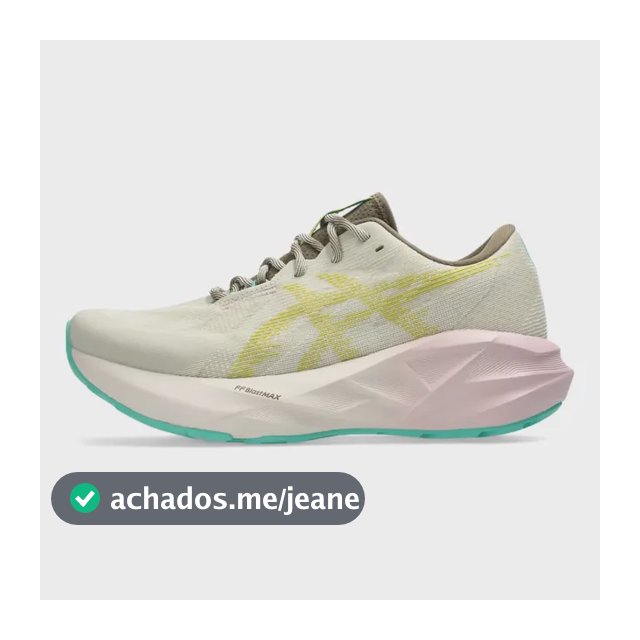 Tênis Asics Novablast 5 Tr - Feminino - Cinza/verde Cinza 38 Br