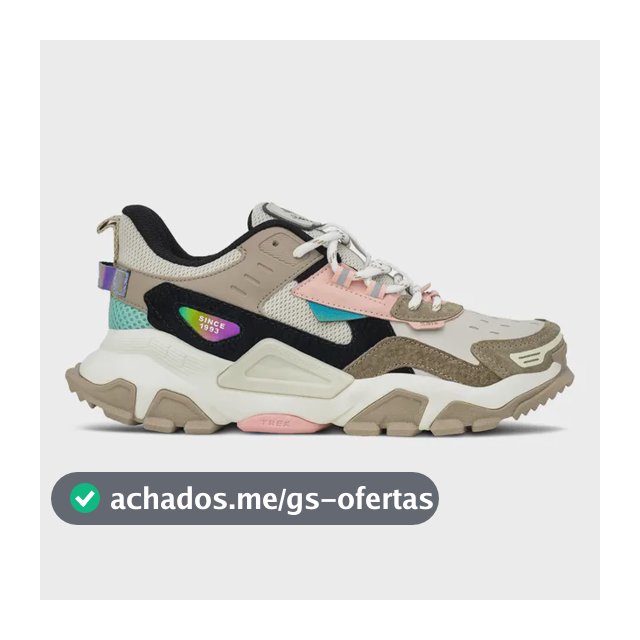 Tênis Qix Trek Original - Masc/fem - Todas As Cores + Nf Bege Rose 39 Br