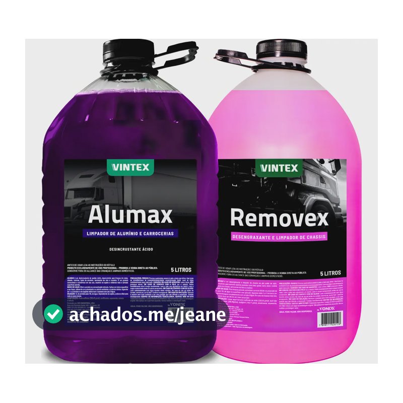 Desengraxante Concentrado Vintex 5L Limpeza Pesada Chassis Vehicle