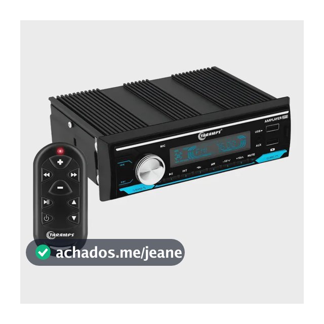 Rádio Automotivo Taramps Amplayer G2 Fm Usb Sd Mp3 Bluetooth