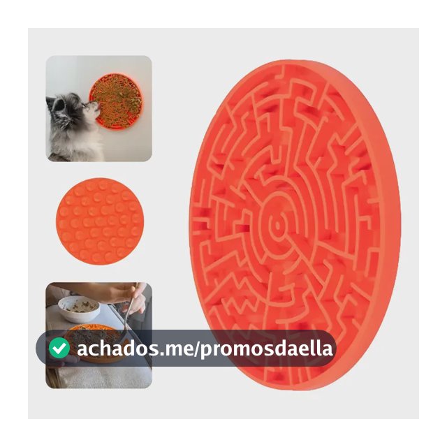 Tapete De Lamber Para Cães E Gatos Labirinto P Pet Games