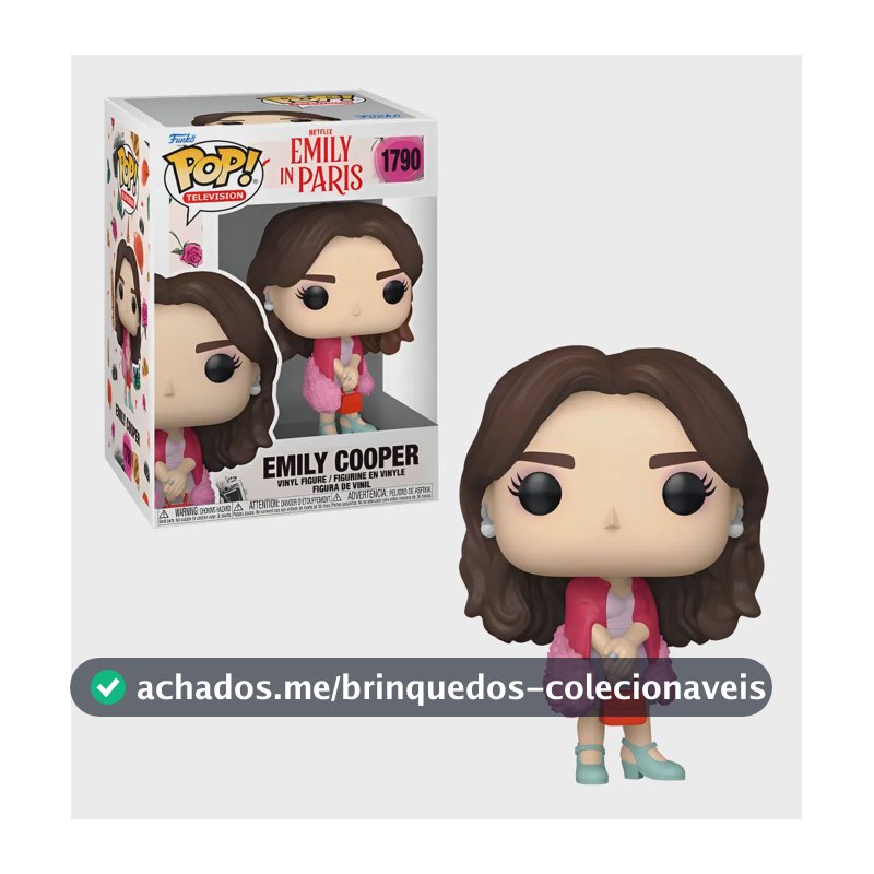 Boneco Funko Pop! Emily Em Paris - Emily Cooper
