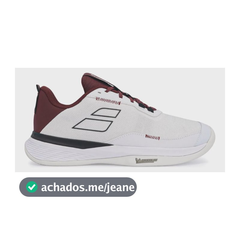 Tênis Babolat Sfx Evo - Clay Saibro - Branco E Bordô Branco 42