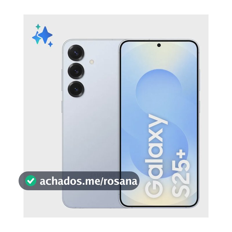 Samsung Galaxy S25+ 5g, 256gb, 12gb, Câmera Tripla - Azul