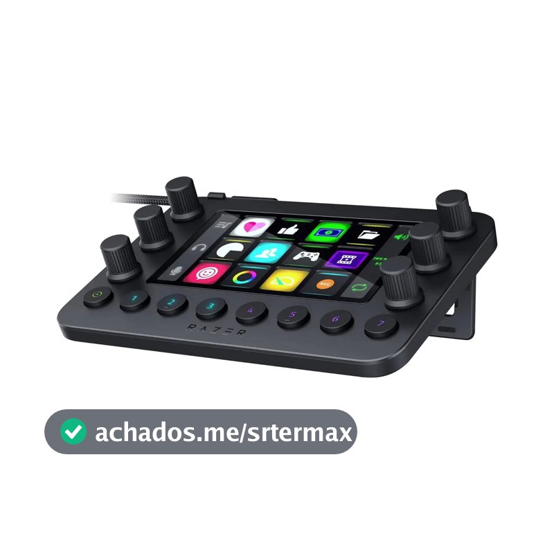 Razer Stream Controller W/ 12 Haptic Keys & 8 Buttons