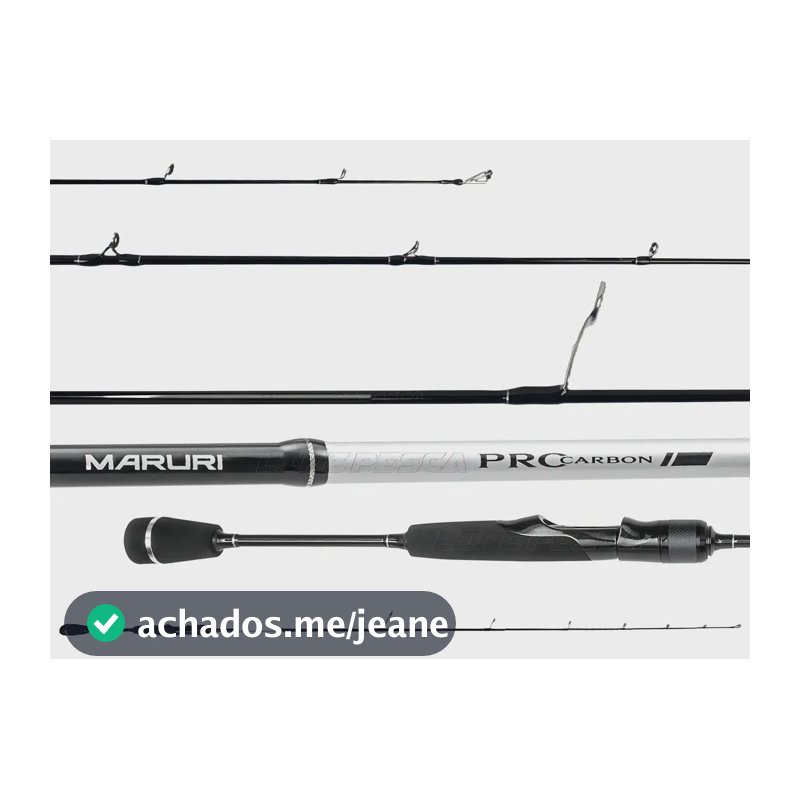 Vara Molinete Maruri Pro Carbon New 1,68m 6-12lbs -inteiriça