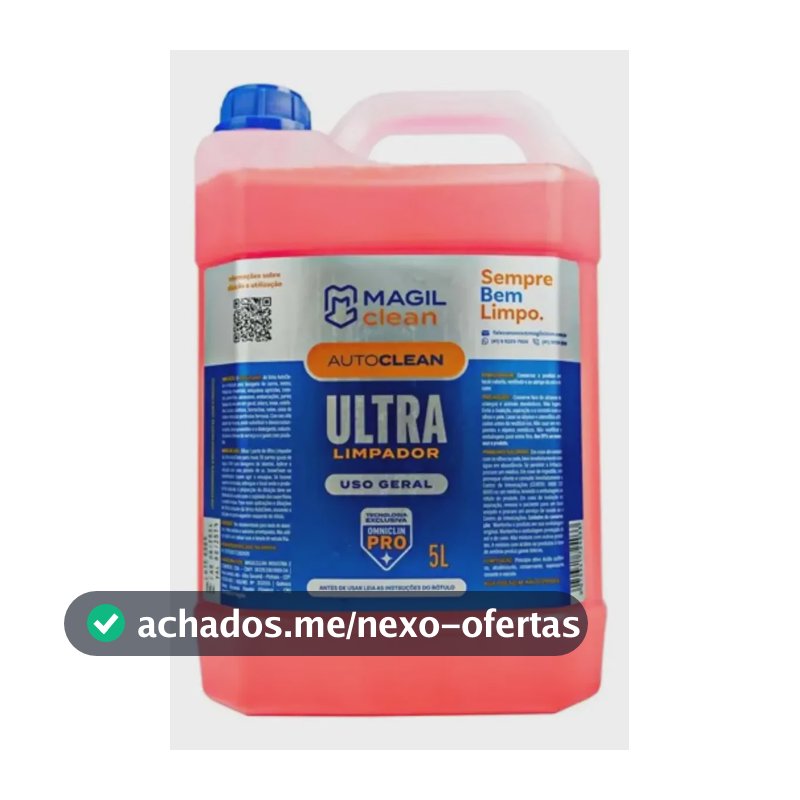 Autoclean Ultra Limpador Lavagem 5l Magil Clean