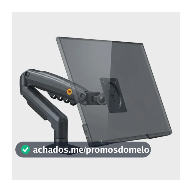 Suporte De Mesa Para Tv/monitor De 17 Até 30 Preto Nb F80