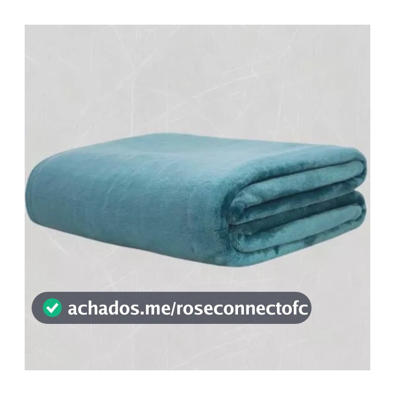 Cobertor Queen Camesa Neo Velour Soft 300g Liso  Verde Liso 1.9 Kg Verde