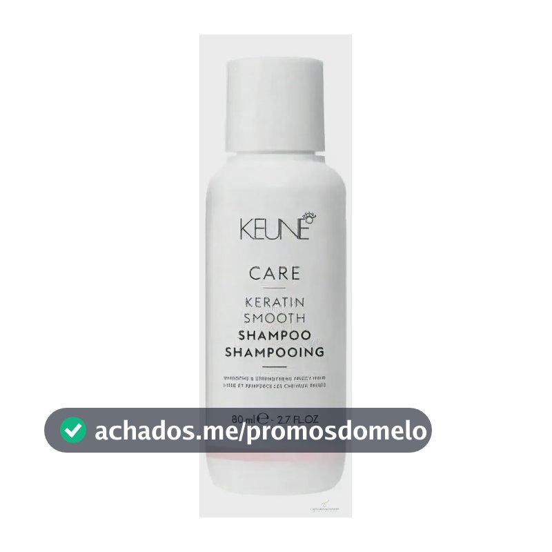 Shampoo Keune Keratin Smooth Care 80ml Anti-frizz Keune Care Keratin Smooth Shampoo