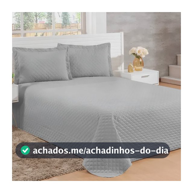 Kit Cobre Leito Veneza Casal Padrão Cama Box Varias Cores
