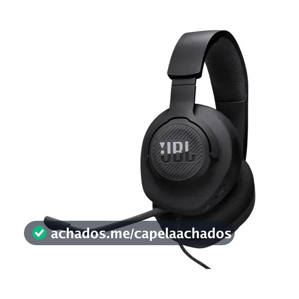 Fone de Ouvido JBL Quantum 100M2 Gamer Over-ear com Microfone Removível para PS4 e PS5