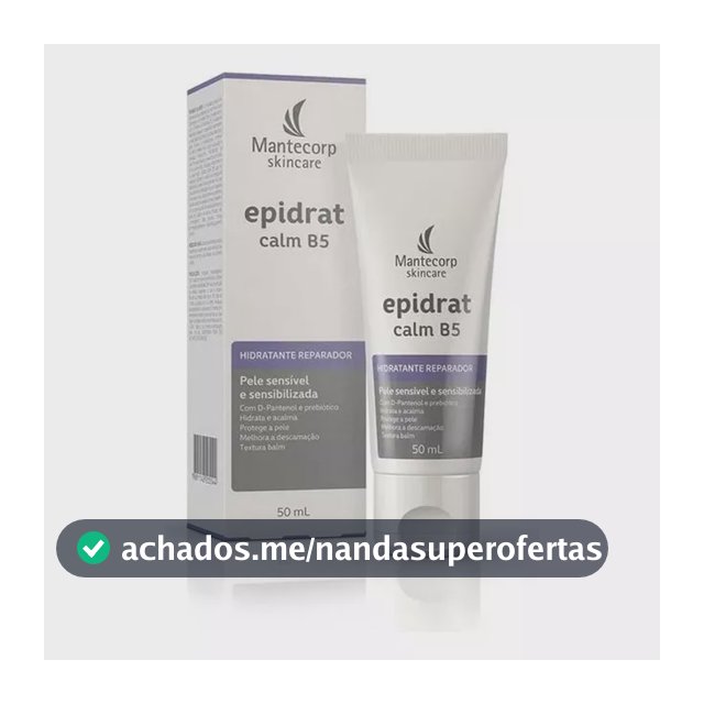 Hidratante Facial Epidrat Calm B5 Para Pele Sensível 50ml Mantecorp