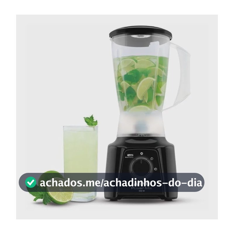 Liquidificador Arno Power Mix Cor Preto