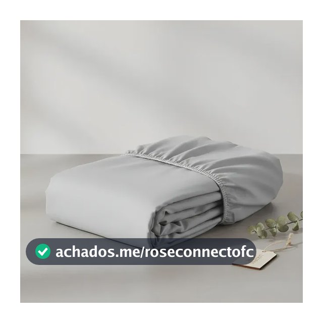 Lençol Avulso Casal Padrão C/ Elástico 600 Fios- Algodão