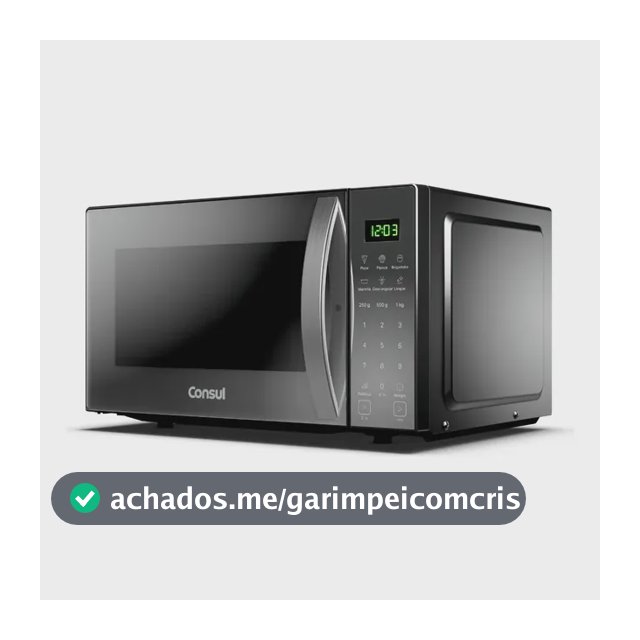 Micro-ondas Consul 23 Litros Função Marmita - CMS23A
