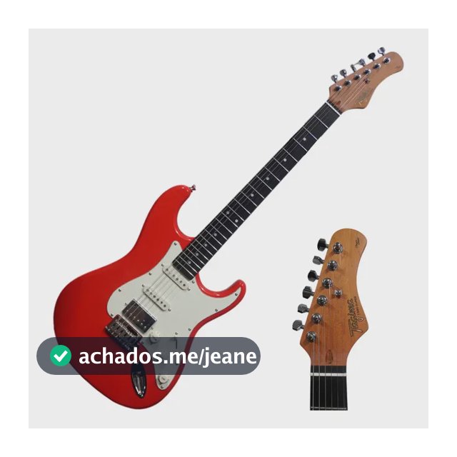 Guitarra Stratocaster Tagima T 640 Super Fiesta Red Cor Vermelho Orientação Da Mão Destro