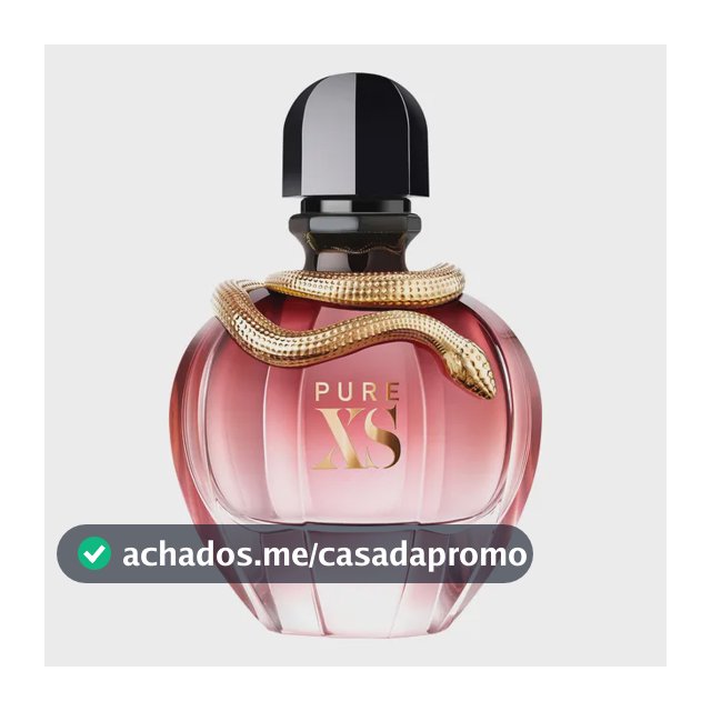 PERFUME RABANNE PURE XS FOR HER EAU DE PARFUM 80ML FEMININO
