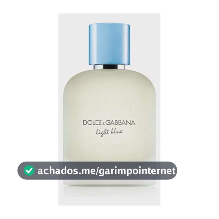 Dolce & Gabbana Light Blue Pour Homme EDT Perfume Masculino 100ml