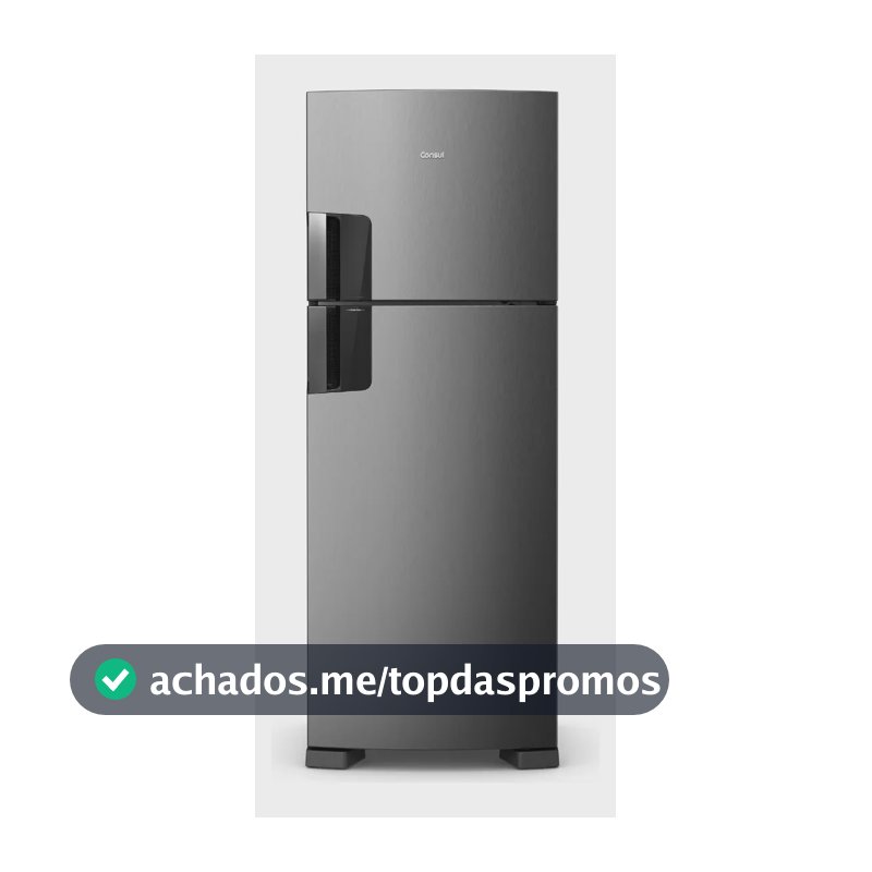 Geladeira Consul Frost Free 455 Litros Duplex Inox - CRM53MK
