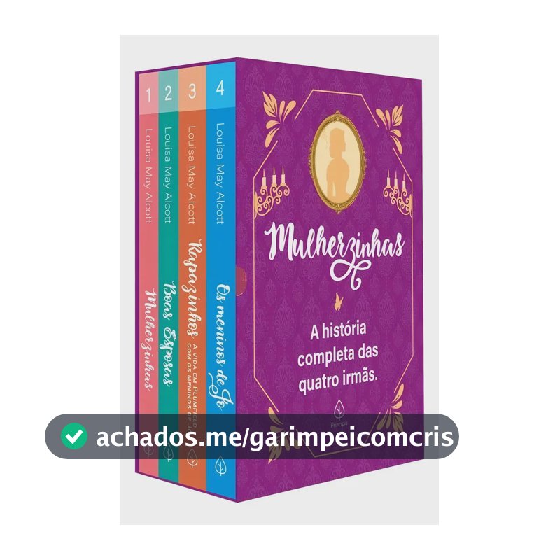 Box - Mulherzinhas - A História Completa Das Quatro Irmãs
