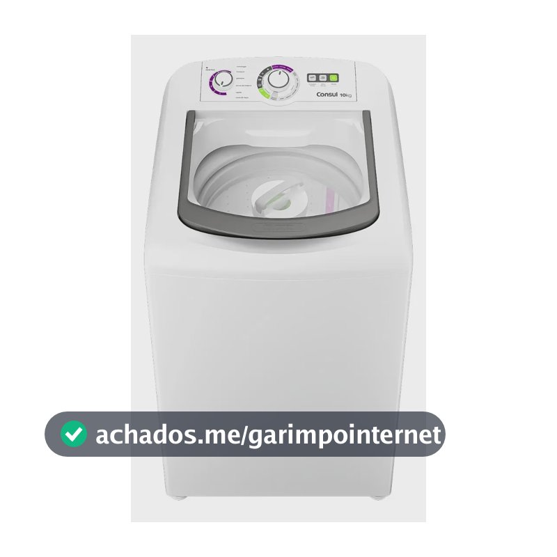 Máquina de lavar Consul 10 kg CWB10BB branca
