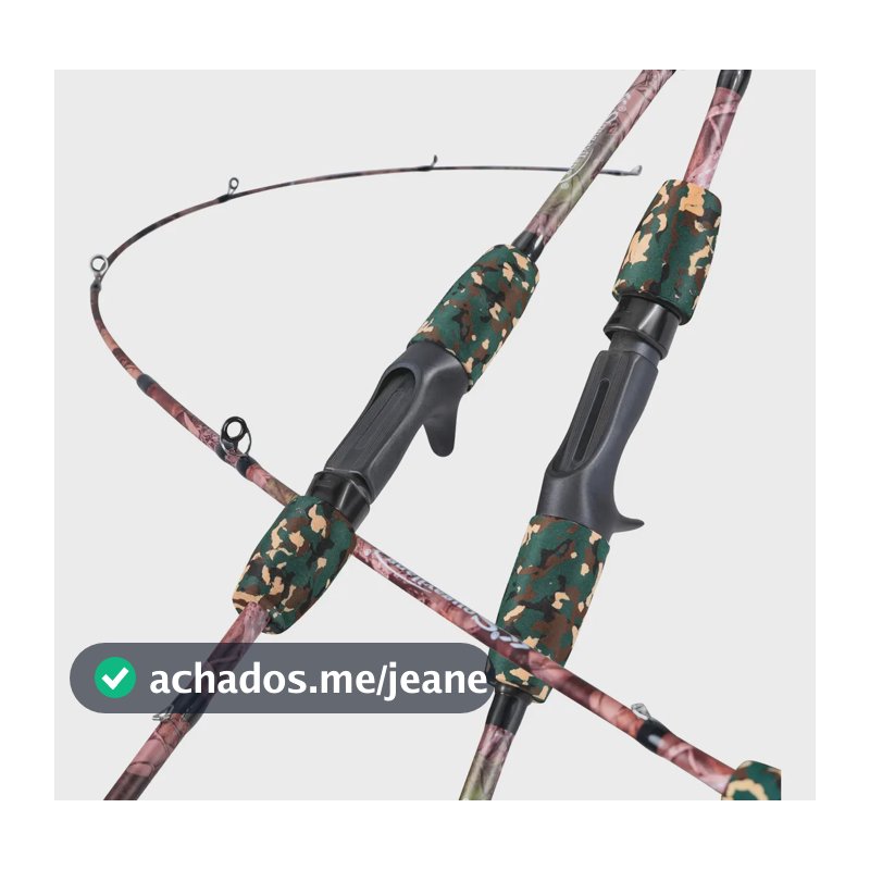 Vara De Pesca Para Carretilha 1,68m 1,80m 7-15lb Sougayilang Rosa-marrón 1.80m