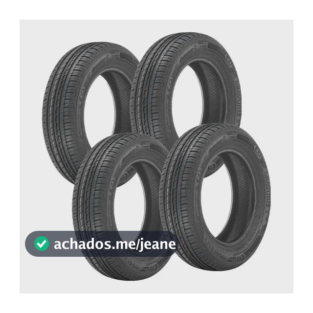 Kit 4 Pneus 175/70R13 Barum Bravuris 5HM P 82 T By Continental