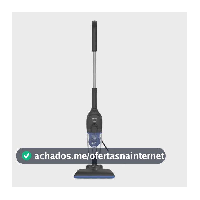 Aspirador De Po Philco Pas38 1550w - Cinza Com Azul