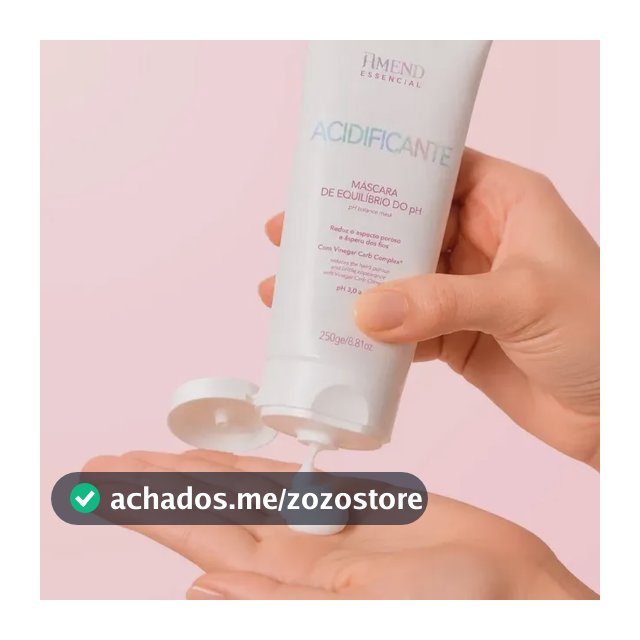 Máscara Acidificante Amend Equilibrio Do Ph 250g