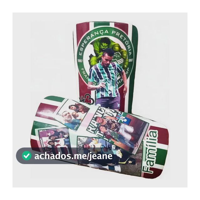 Caneleira Personalizada Adulto Futebol Futsal Protetor Canel