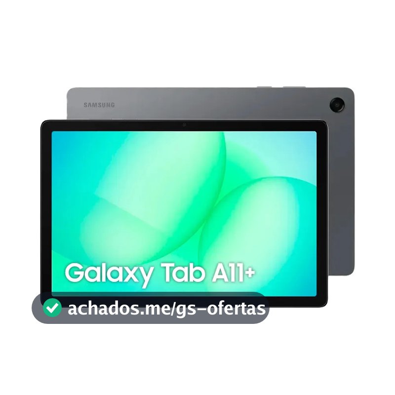 Tablet Samsung Galaxy Tab A11+, 128gb, 6gb Ram, Tela De 11 , Câmera Traseira 8mp, Wifi, Android 16