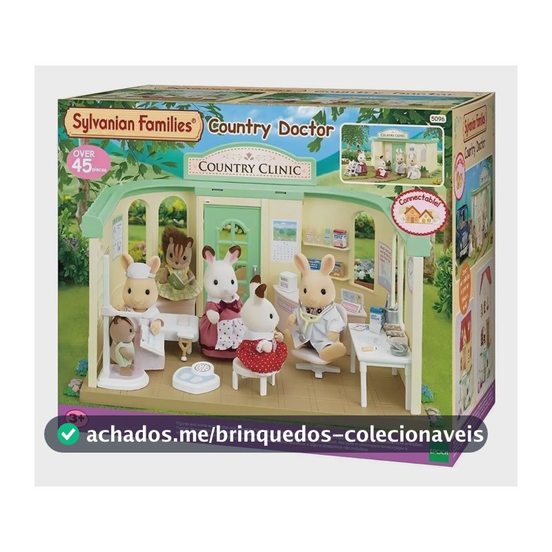 Sylvanian Families Clínica Do Campo - Epoch Magia 5096