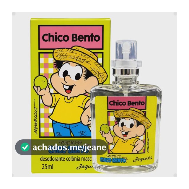 Colônia Infantil Chico Bento Turma Da Mônica Jequiti 25ml