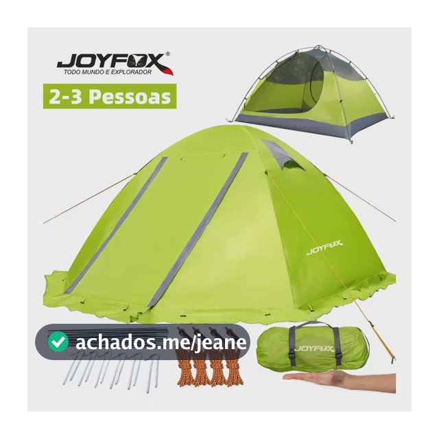 Barraca Estrutura Profissional Joyfox Camping J-705 Verde-claro