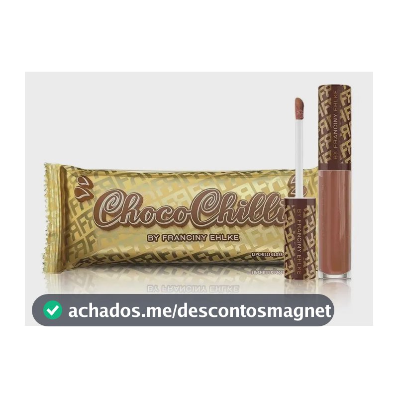 Brilho Labial Franciny Ehlke Choco Chilli Gloss Chocolate