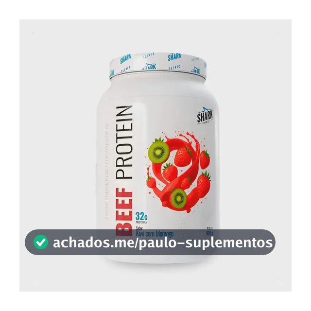Proteína Isolada Beef Protein 900g Shark Pro Zero Lactose